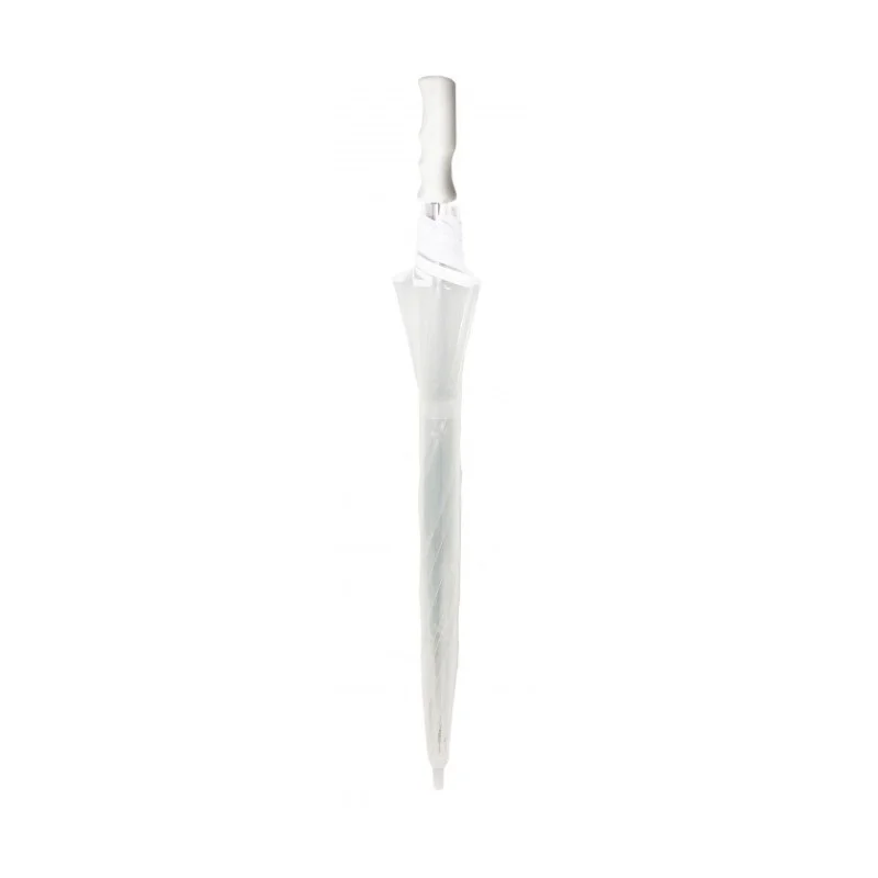 Parapluie de golf transparent blanc mariage