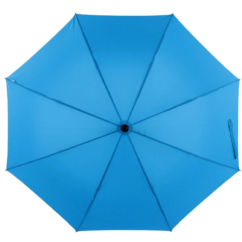 Grand parapluie de golf solide bleu