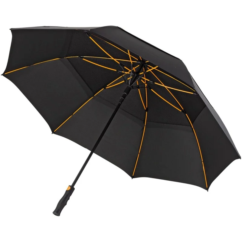 Parapluie homme femme Zero golf XXL - Grande taille - Fin manuel toile anti  UV uni bordeaux128 cm - Ultra léger 360g - Doppler Autriche
