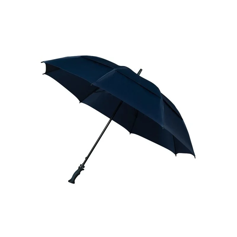 Grand parapluie de golf manuel Falcone Storm Umbrella armature double  manche fibre de verre poignée droite 